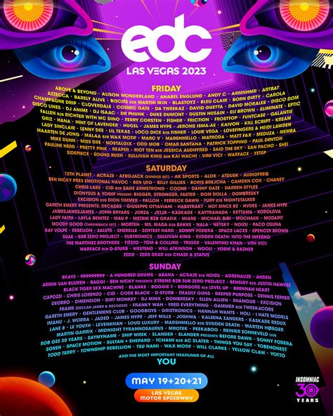 edc lv lineup|edc Lv 2024 set times.